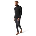 Black - Smartwool - Male Men's Classic Thermal Merino Base Layer 1/4 Zip Boxed