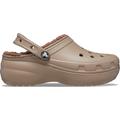 Mushroom - Crocs - Women's Classic Platform Lined Clog