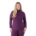 Purple Iris Heather - Smartwool - Women's Classic Thermal Merino Base Layer 1/4 Zip Plus