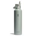 Tonal Agave - Hydro Flask - 24 oz Standard Mouth with Flex Straw Cap