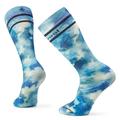 Deep Navy - Smartwool - Ski Full Cushion Groovy Tie Dye Print Over The Calf Socks