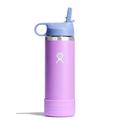 Anemone - Hydro Flask - 18 oz Kids Wide Mouth Straw Cap And Boot