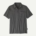 Fathom Stripe: Forge Grey - Patagonia - Men's Daily Polo