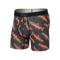 Coho-Black - Saxx - Men's Quest Quick-Dry Mesh Open Fly Boxer Briefs