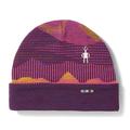 Purple Iris Mtn Scape - Smartwool - Kid's Thermal Merino Reversible Cuffed Beanie