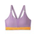 Bright Orchid/Orange Pop - Brooks Running - Womens Plunge 3.0 Sports Bra