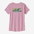 Boardshort Logo: Milkweed Mauve X-Dye - Patagonia - Women's Cap Cool Daily Graphic Shirt - Waters