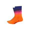 Neon Orange/Hi-Vis Pink/Dawson/Navy - DeFeet - Barnstormer 6" Ombre