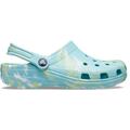 Pure Water / Multi - Crocs - Classic Marbled Clog