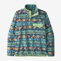 High Hopes Geo: Salamander Green - Patagonia - Men's LW Synch Snap-T P/O