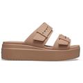 Latte - Crocs - Women's Brooklyn Buckle