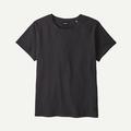 Ink Black - Patagonia - Women's Regenerative Organic Certified Cotton Tee