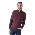 Eggplant Heather - Smartwool - Men's Sparwood 1/2 Zip Sweater