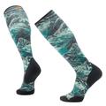 Black - Smartwool - Ski Green Slopes Print Over The Calf  Socks