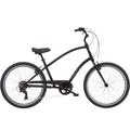 Matte Black - Electra - Townie 7D Step-Over