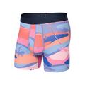 Bright Palmski-Multi - Saxx - Men's DropTemp Cooling Cotton Boxer Briefs