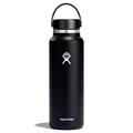 Black - Hydro Flask - 40 oz Wide Mouth - Rain