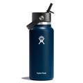 Indigo - Hydro Flask - 32 oz Wide Flex Straw Cap