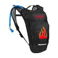 Black/Flames - CamelBak - Kids' Mini M.U.L.E. 50oz Hydration Pack with Crux 1.5L