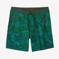 Cliffs and Coves: Conifer Green - Patagonia - Men's Hydropeak Boardshorts - 18 in.