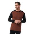 Sable Brown/Black - Smartwool - Men's Classic All-Season Merino Base Layer Crew