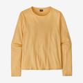 Beeswax Tan - Patagonia - Women's L/S Regenerative Organic Certified Cotton Tee