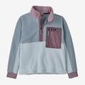 Wispy Green - Patagonia - Kid's Microdini 1/2 Zip P/O