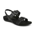Black Leather - Vionic - Women's Reese Slingback Sandal