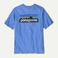 Abundant Blue - Patagonia - Men's P-6 Logo Responsibili-Tee
