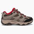 Boulder Red - Merrell - Kid's Moab 3 Low Lace Waterproof Sneaker