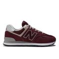 Burgundy/White - New Balance - Men's 574 Core