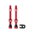 Red - Cushcore - Alloy Tubeless Presta Valves