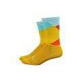 Gold - DeFeet - Aireator Ornot 6'' Intersection Socks