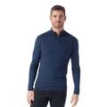 Deep Navy - Smartwool - Men's Intraknit Alpine 1/4 Zip