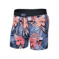Hibiscus Jungle-Blue - Saxx - Men's Ultra Super Soft Boxer Briefs