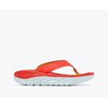 Fiesta / Amber Yellow - HOKA - Men's Ora Recovery Flip