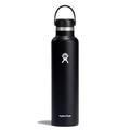 Black - Hydro Flask - 24 oz Standard Mouth - Rain