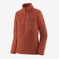 Burnished Red - Patagonia - Women's R1 Air Zip Neck