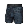 Jungle Noir-Black - Saxx - Men's DropTemp Cooling Mesh Boxer Briefs