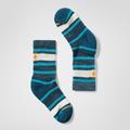 Twilight Blue - Smartwool - Men's Hike Striped Crew Socks