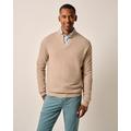 Sand - Johnnie-O - Mens Esteban Johnny Collar Sweater