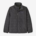 Forge Grey w/Noble Grey - Patagonia - Kid's Nano Puff Brick Quilt Jacket