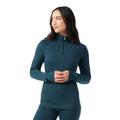 Twilight Blue Heather - Smartwool - Women's Classic Thermal Merino Base Layer 1/4 Zip