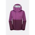 Plum/Mulberry - Rab - Women's Firewall Waterproof Jacket