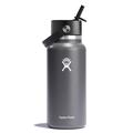 Stone - Hydro Flask - 32 oz Wide Flex Straw Cap