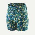 Wild Botanist: Wetland Blue - Patagonia - Women's Endless Run Shorts