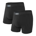 Black/Black - Saxx - Men's Vibe Super Soft (2 Pack)