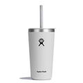 White - Hydro Flask - 20 oz All Around Tumbler Straw Lid