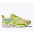 Lettuce/Solar Flare - HOKA - Women's Clifton 9