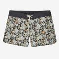 Primavera: Ink Black - Patagonia - Women's Wavefarer Boardshorts - 5 in.